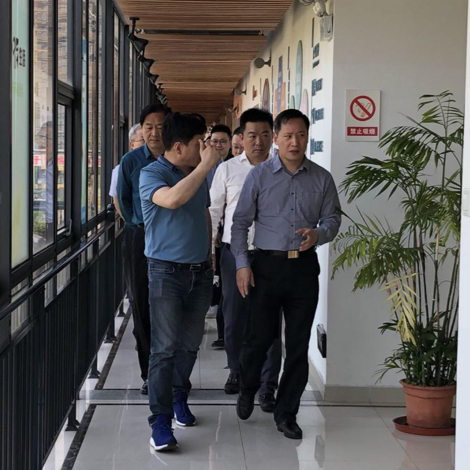 常州市副市长蒋锋莅临维尔利常州餐厨BOT项目现场调研