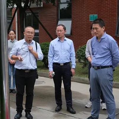 国家水专项管理办公室徐成处长一行现场调研武进水专项示范工程