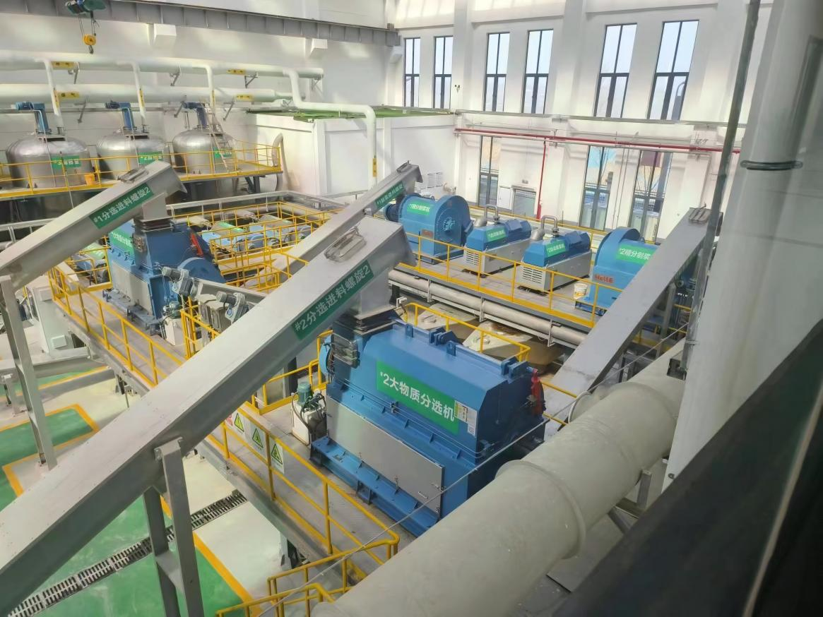 Anyang vein Industrial Park restaurant waste, municipal sludge and feces collaborative anaerobic digestion treatment project
