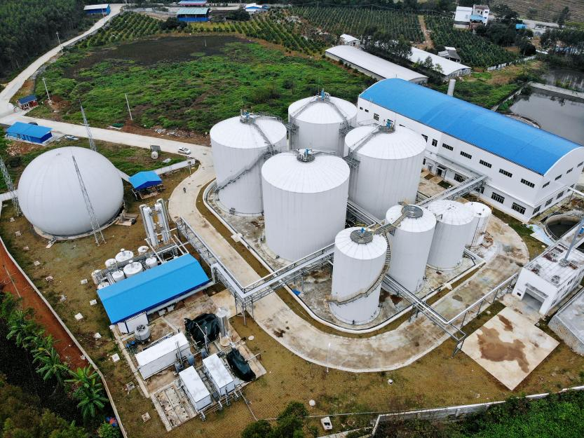 Guangxi Wuming multi-raw material mixed waste liquid preparation bio-natural gas project