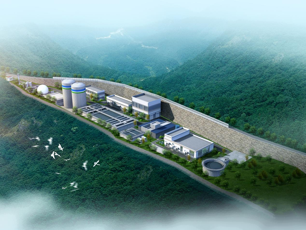 EPC project of Guizhou Anjiu sewage treatment station