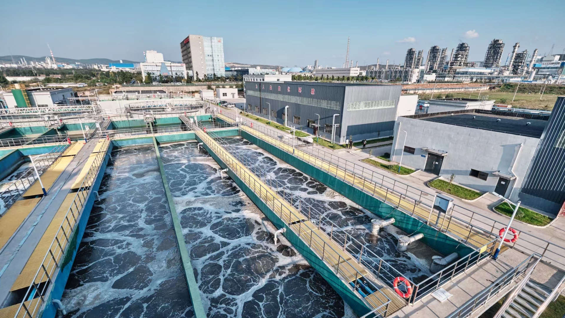 Wangqiao Park sewage treatment plant project